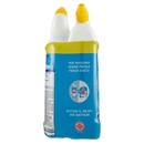 Duck Total Action Gel Disinfettante - Liquido Bipacco, fragranza Marine 2x750ml